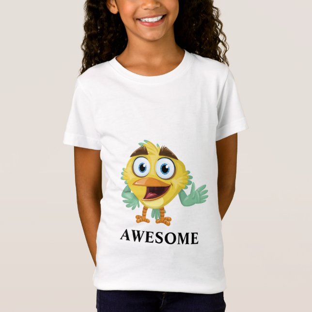 Camiseta Pájaro bebé de AWOME (Anverso)