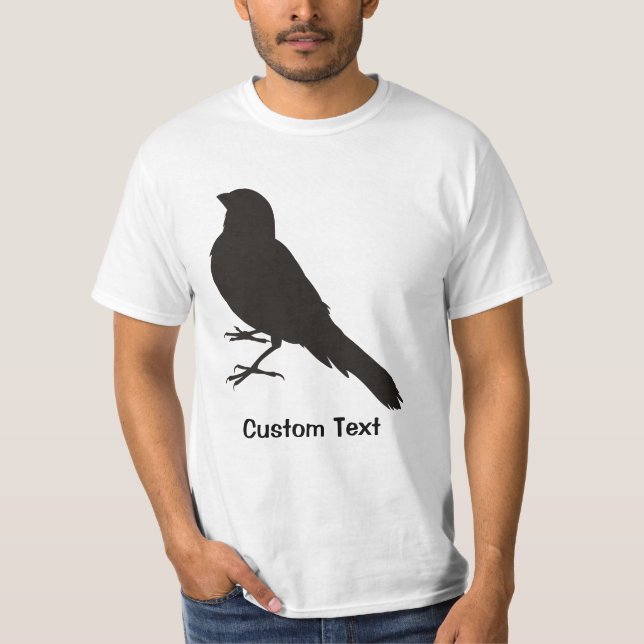 Camiseta Pájaro canario permanente (Anverso)