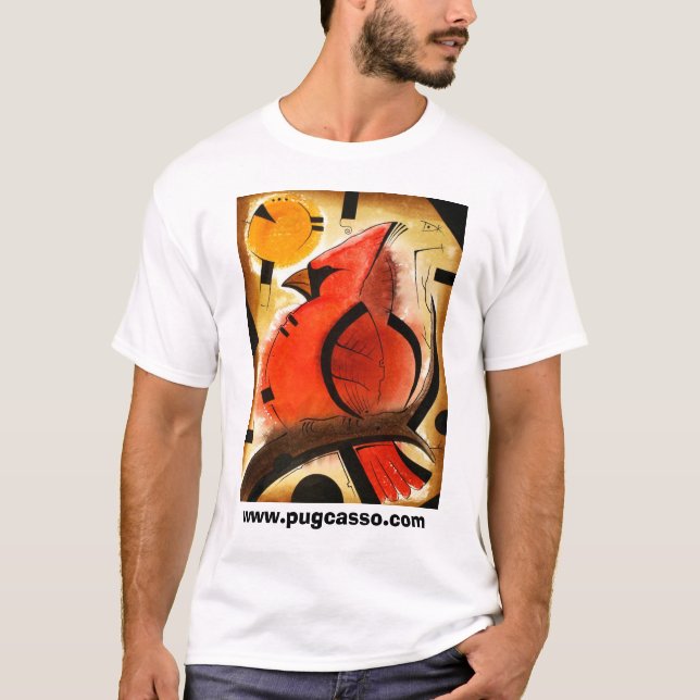 Camiseta Pájaro cardinal dk_2005aug8q (Anverso)