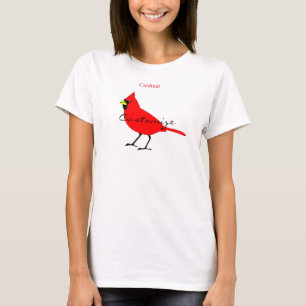 Camiseta Pájaro cardinal rojo Thunder_Cove