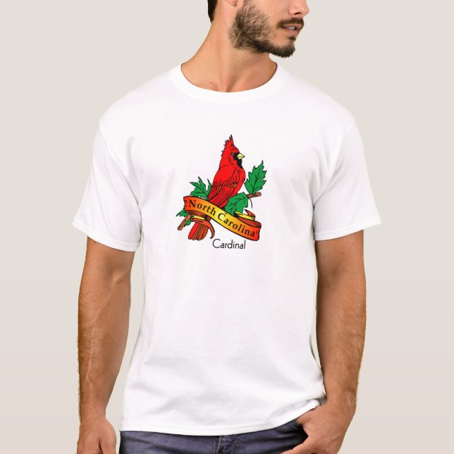 Camiseta Pájaro Carolina del Norte (Anverso)