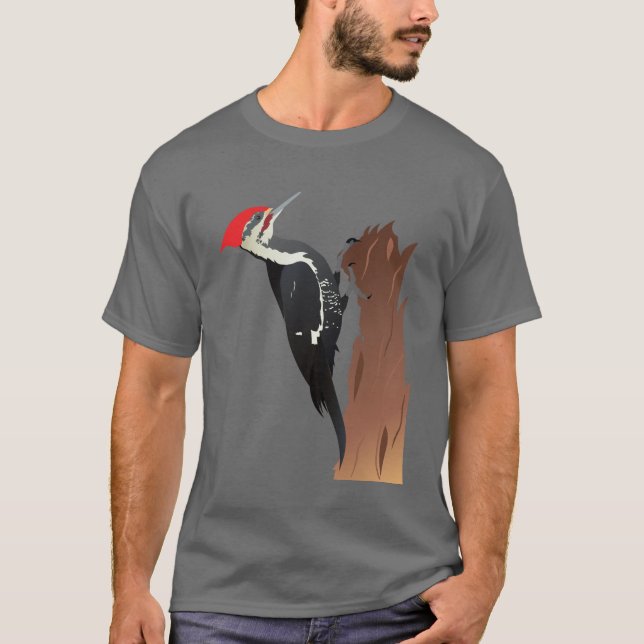 Camiseta Pájaro carpintero (Anverso)