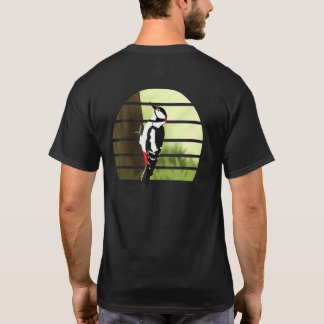 Camiseta Pájaro Carpintero Pájaro Observador de Aves Animal