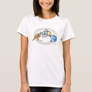 Camiseta Pájaro Celta y Conejo con Marco