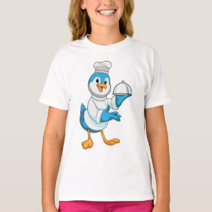 Camiseta Pájaro cocinado con Plata
