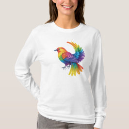 Camiseta Pájaro colorido