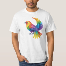 Camiseta Pájaro colorido