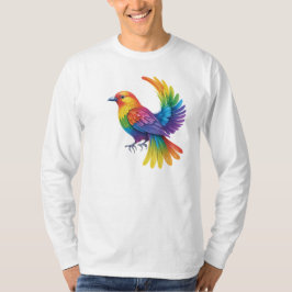 Camiseta Pájaro colorido
