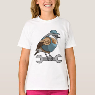 Camiseta Pájaro como timonero con llave