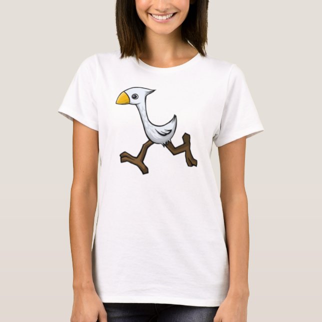 Camiseta Pájaro corriente (Anverso)