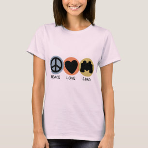 Camiseta Pájaro de amor por la paz