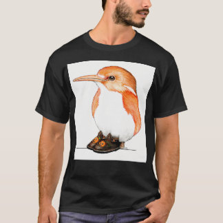 Camiseta Pájaro De Calabaza En Zapatos Jack-O-Lantern