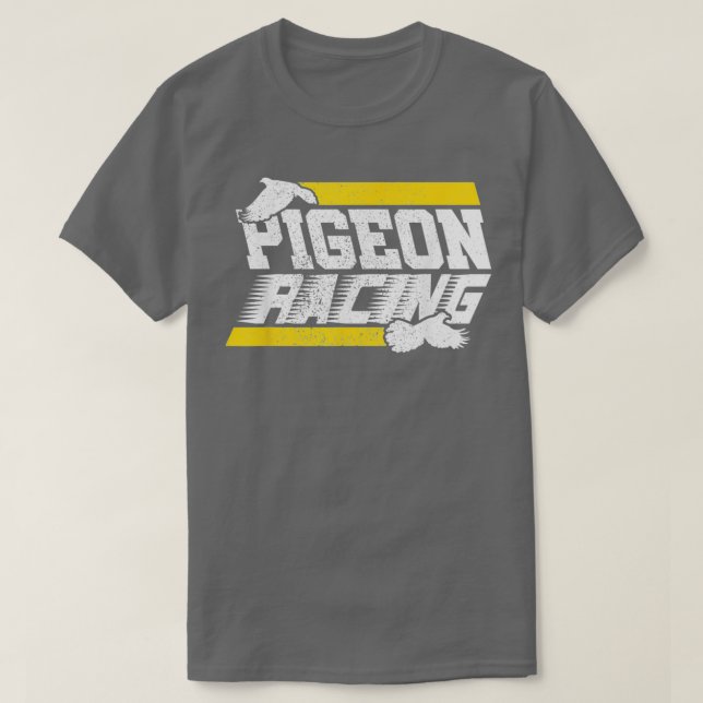 Camiseta Pájaro de Carreras de pichón (Diseño del anverso)