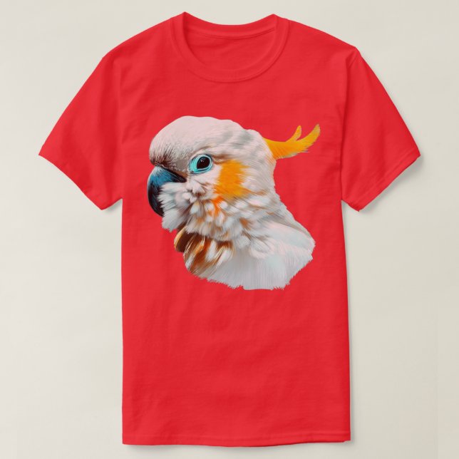 Camiseta Pájaro de Cockatoo 1 (Diseño del anverso)