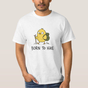 Camiseta Pájaro de dibujos animados divertido para senderis