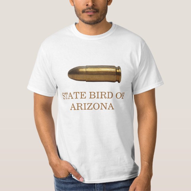 CAMISETA PÁJARO DE ESTADO DE ARIZONA: LA BALA (Anverso)