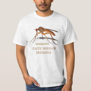CAMISETA PÁJARO DE ESTADO DE INDIANA: EL MOSQUITO