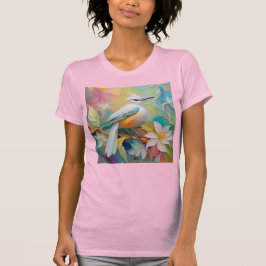 Camiseta Pájaro de Fantasía Rumped Dorado