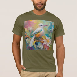 Camiseta Pájaro de Fantasía Rumped Dorado
