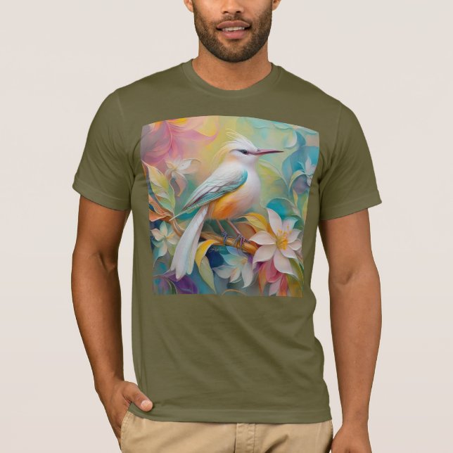 Camiseta Pájaro de Fantasía Rumped Dorado (Anverso)