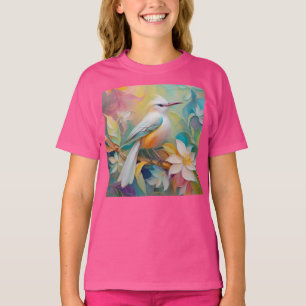 Camiseta Pájaro de Fantasía Rumped Dorado