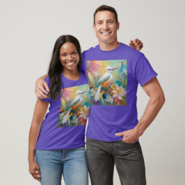 Camiseta Pájaro de Fantasía Rumped Dorado