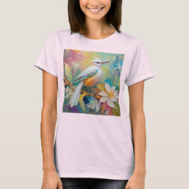 Camiseta Pájaro de Fantasía Rumped Dorado