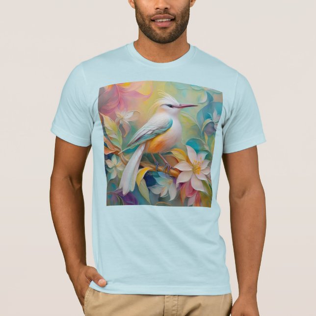 Camiseta Pájaro de Fantasía Rumped Dorado (Anverso)