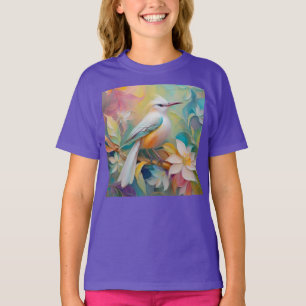 Camiseta Pájaro de Fantasía Rumped Dorado
