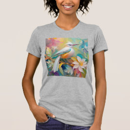 Camiseta Pájaro de Fantasía Rumped Dorado