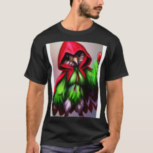 Camiseta Pájaro de fresa