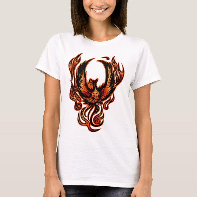 Camiseta Pájaro De Fuego (Anverso)