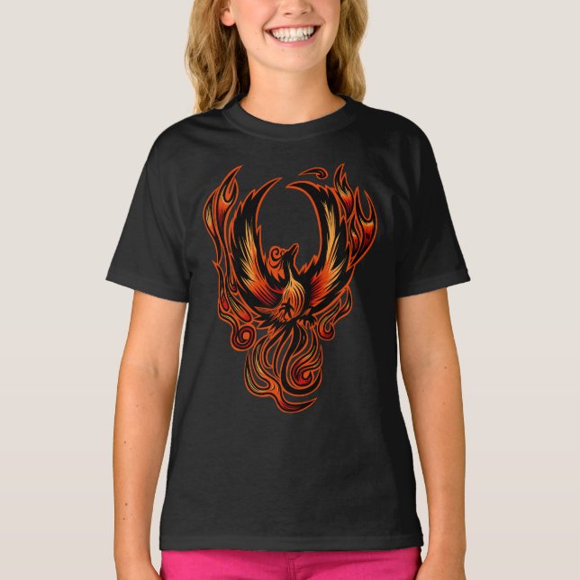 Camiseta Pájaro De Fuego (Anverso)