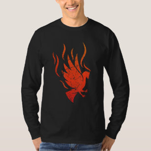Camiseta Pájaro de Fuego Fénix Flames Mitémico