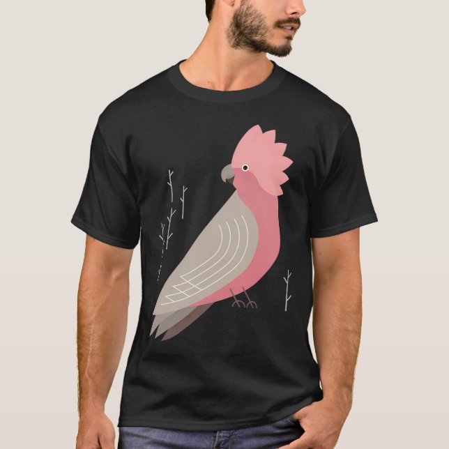 Camiseta Pájaro De Galah, Australia (Anverso)