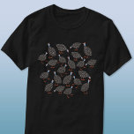 Camiseta Pájaro de Guinea Fowl<br><div class="desc">Un rebaño de pequeñas y divertidas Guineanas para los criadores de aves de corral y los amantes de las aves.</div>