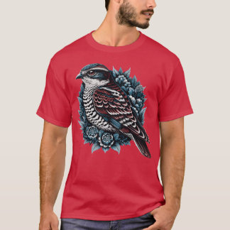Camiseta Pájaro de Hawk resplandeciente de Preyee para los