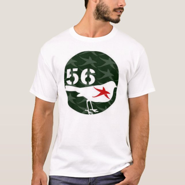 Camiseta Pájaro de la caza 56 (Anverso)