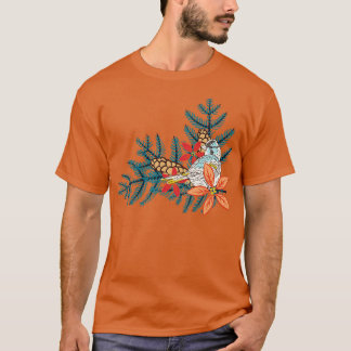 Camiseta Pájaro de nidificación suave en pino