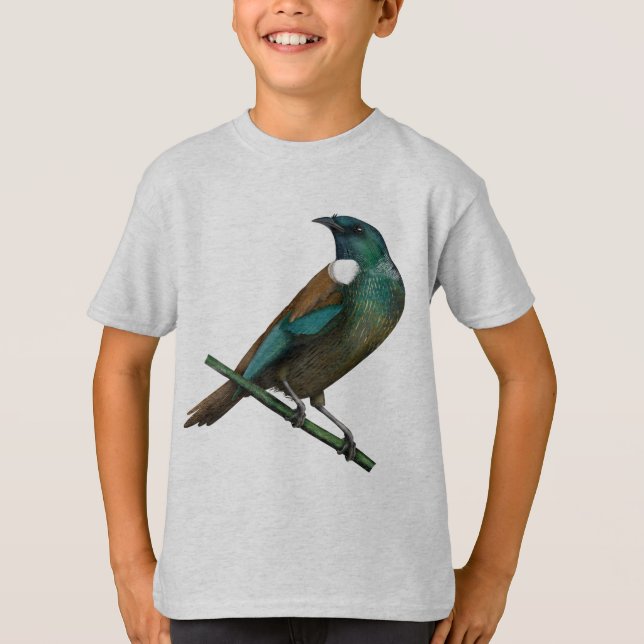 Camiseta Pájaro de Nueva Zelanda (Anverso)