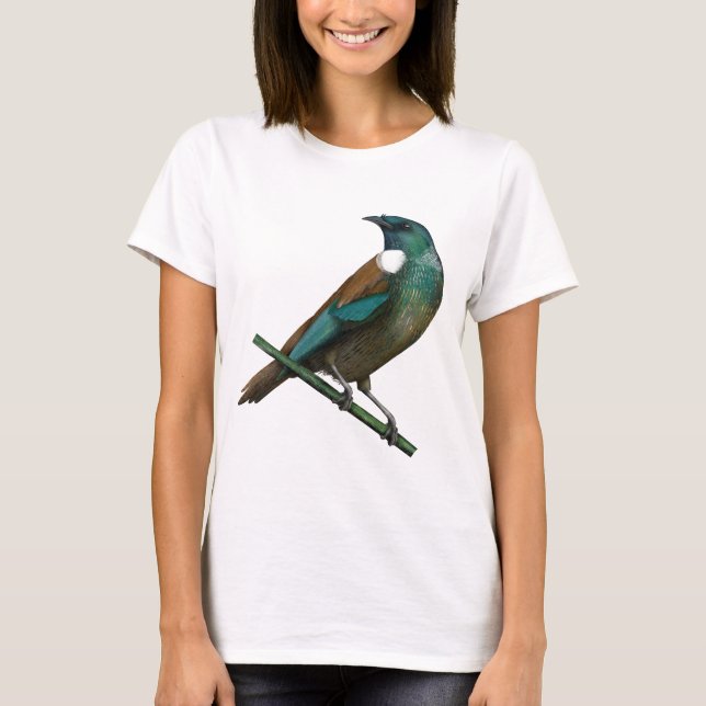 Camiseta Pájaro de Nueva Zelanda (Anverso)