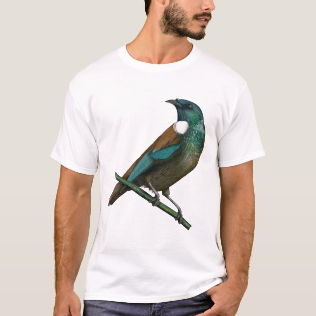 Camiseta Pájaro de Nueva Zelanda (Anverso)