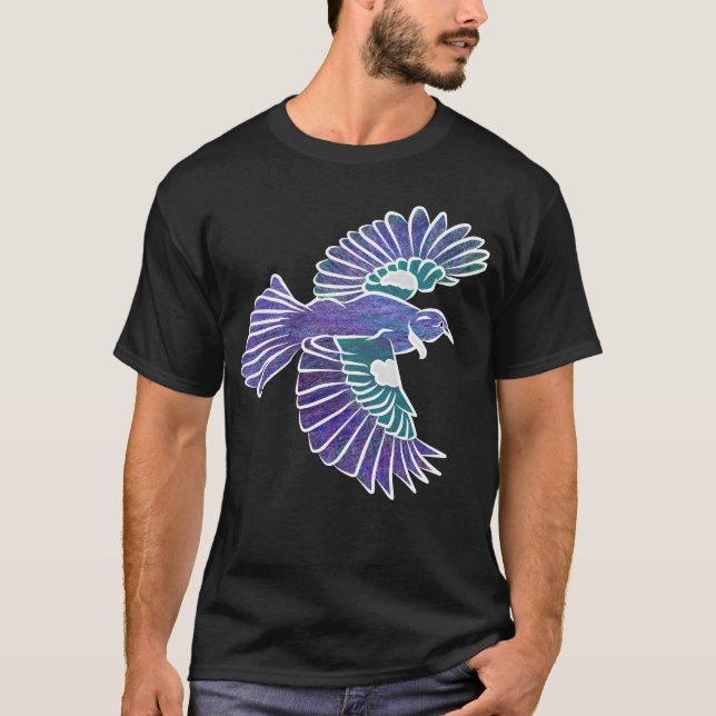 Camiseta Pájaro de Nueva Zelanda (Anverso)