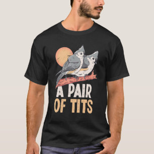 Camiseta Pájaro de ornitología de Titmouse