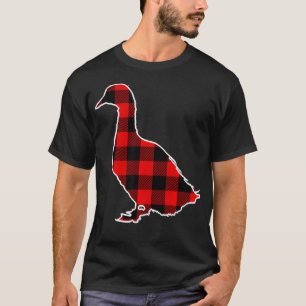 Camiseta Pájaro de pato rojo mallard juego de búfalo dorado