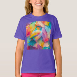 Camiseta Pájaro de seda de aves de fantasía