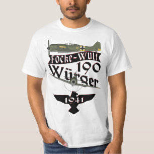 Camiseta Pájaro del carnicero del Fw 190