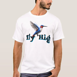 Camiseta Pájaro del casco alto de vuelo -
