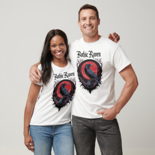Camiseta Pájaro del cuervo negro Raven - T-Sh místico y maj