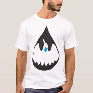 Camiseta Pájaro del derrame de petróleo